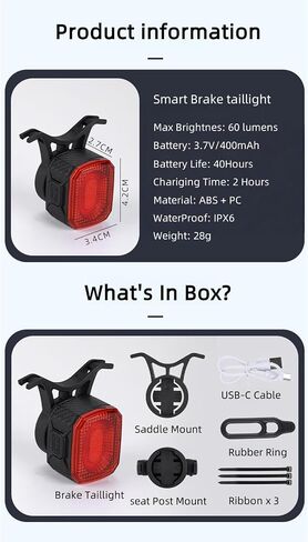 VANSPARK CL1200 Bike Lights, 1200 Lumens Cut Off Beam Bike Headlight, USB-C Rechargeable Bicycle Lights, CNC-Machined Aluminum Body Waterproof Bicycle Headlight, Kind Beam for Urban Cyclists in Saudi Arabia