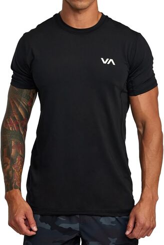 RVCA Mens Sport تنفيس الأكمام القصيرة in Saudi Arabia