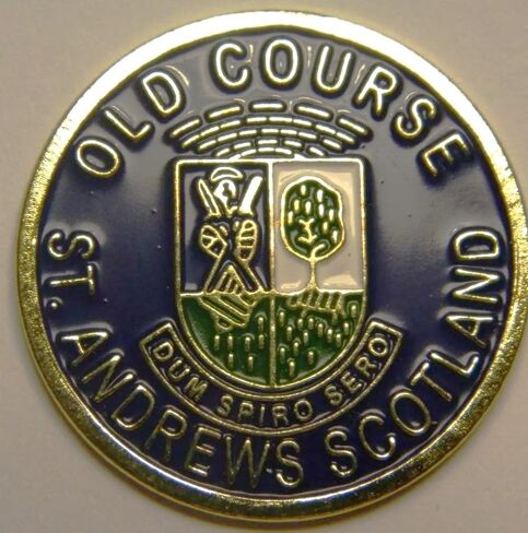 St. Andrews Magnetic Golf Ball Marker in Saudi Arabia