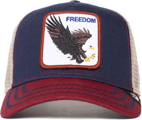 Goorin Bros. The Farm Unisex Original Adjustable Snapback Trucker Hat, Black (Truck R Trout), One Size in Saudi Arabia