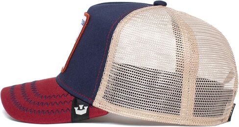 Goorin Bros. The Farm Unisex Original Adjustable Snapback Trucker Hat, Black (Truck R Trout), One Size in Saudi Arabia