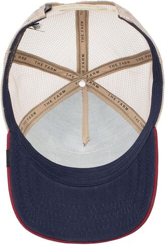 Goorin Bros. The Farm Unisex Original Adjustable Snapback Trucker Hat, Black (Truck R Trout), One Size in Saudi Arabia