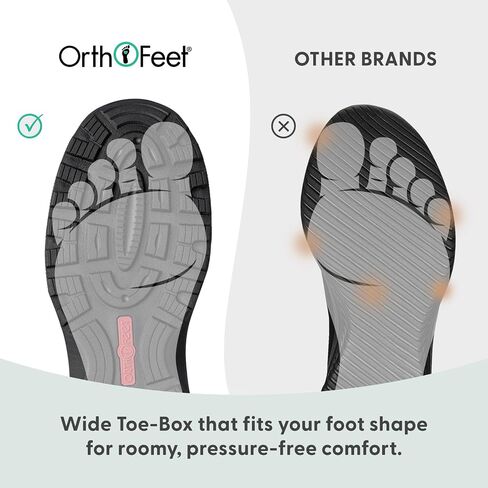 Orthofeet Men's Orthopedic Waterproof Avalon Hiking Shoes in Saudi Arabia