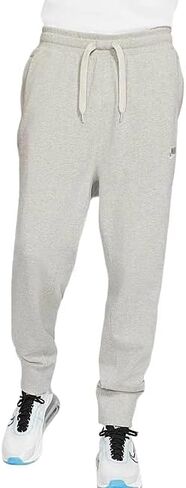 Nike Men's Sportswear Classic Fleece Jogger Pants, Grey Heather/Light Bone, US 2XL-Tall in Saudi Arabia