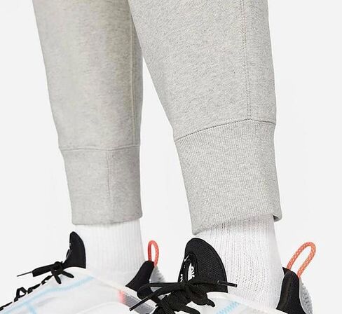 Nike Men's Sportswear Classic Fleece Jogger Pants, Grey Heather/Light Bone, US 2XL-Tall in Saudi Arabia