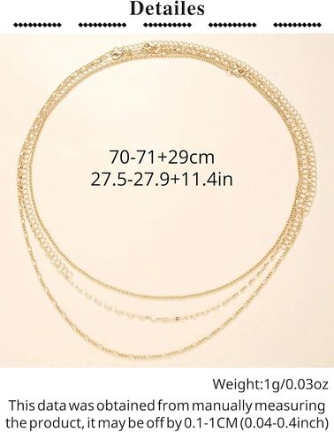 Longita Silver Gold Waist Chain Belly Chain for Women Body Chain Stomach Chains Stacked Waist Jewelry Stackable in Kuwait