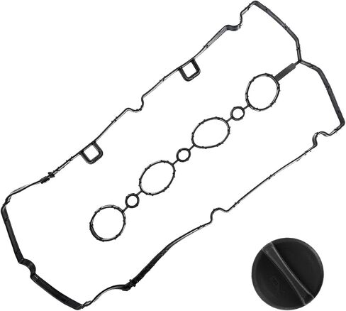 PHILTOP Engine Valve Cover Compatible with 2005-2019 Frontier, 2005-2012 Pathfinder, 2005-2015 Xterra, 2012-2019 NV1500 4.0L V6, With Gasket & Oil Filler Cap in Saudi Arabia