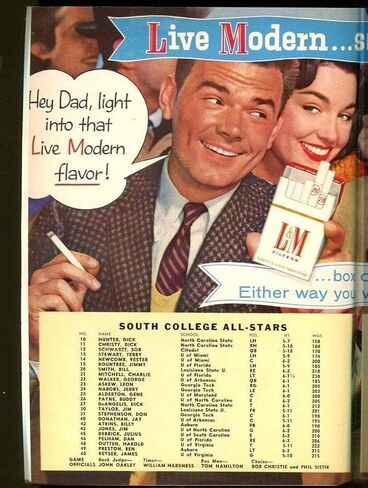 1957 North South College All Star Game Program Jim Taylor Ray Nitschke Ex/MT - College Programs in Saudi Arabia