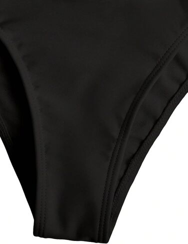 Women's 3D Floral Strapless Bandeau Bikini Set Swimsuit Bathing Suits in Saudi Arabia