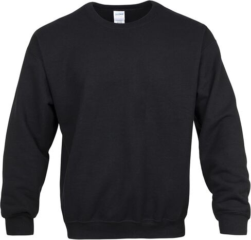 Gildan Adult Fleece Crewneck Sweatshirt, Style G18000 Black 5X-Large in Saudi Arabia