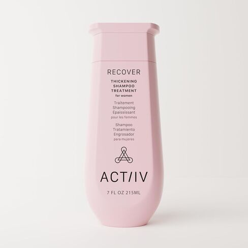 ACTIIV Recover Thickening Shampoo Treatment For Women | Supports the Appearance of Fuller, Healthier-Looking Hair, Supports Scalp Health, Plant-Based, Color-Safe, Vegan, All Hair Types in Kuwait