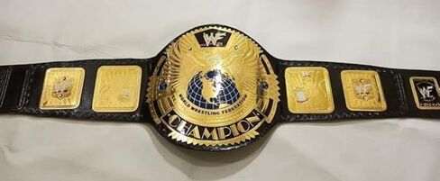 Big Eagle Championship Belt Leather Wrestling Belt, Adult Size, (2MM) Brass, Black & Gold in Saudi Arabia