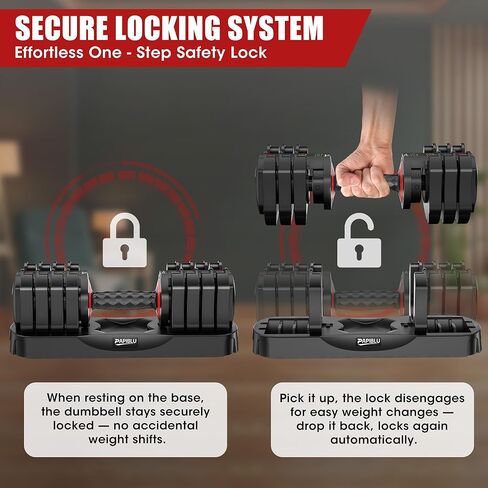 مجموعة دمبل قابلة للتعديل مكونة من قطعتين، مجموعة دمبل بوزن قابل للتعديل بوزن 25 رطل، 5 في 1 أوزان مجانية مع مقبض مضاد للانزلاق للصالة الرياضية المنزلية، تدريب قوة الجسم بالكامل (رجال ونساء) in Kuwait