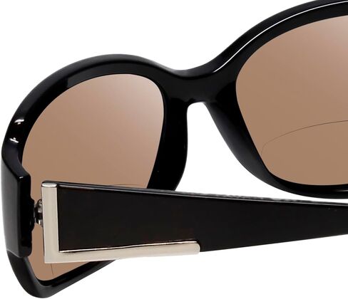 Calabria RE3560BF-AP BiFocal Reading Sunglasses Polarized or NON-Polar Women's Bi-Focal Sun Readers Trendy Fashion Sunnies in Saudi Arabia