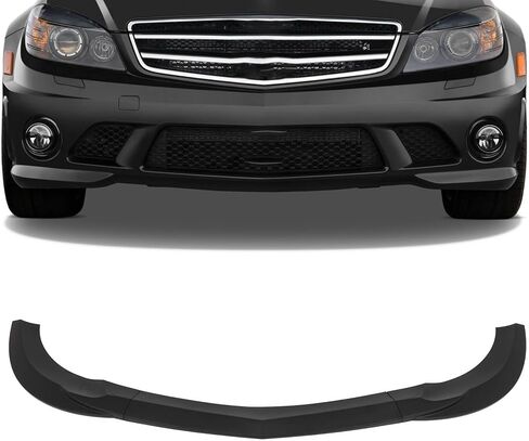 Scitoo Glossy Carbon Look Front Prumper Lip GT-Style Fits for 2009-2011 لـ Honda Civic 4DR Sedan PP Front Lip Spoiler in Saudi Arabia