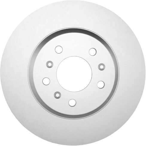 AutoShack Black Hat Drilled and Slotted Brake Rotors Front Brake Rotor Replacement Kit for 2006-2007 Chevrolet Monte Carlo 2006-2013 Impala 2014-2016 Impala Limited 2006-2011 Buick Lucerne PR65128LR in Kuwait