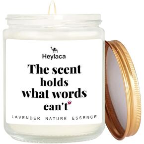 Sympathy Gifts for Loss of Loved One - Lavender Scented Soy Candle, Memorial Candle for Grief, Condolence Gift for Men and Women, Pet Loss Remembrance in Kuwait