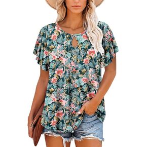 فقط TUNIC TUNIC TUNIC TOPS TUNIC SIMEVE SLEEVE PULLF القمصان القصيرة الأكمام in Kuwait