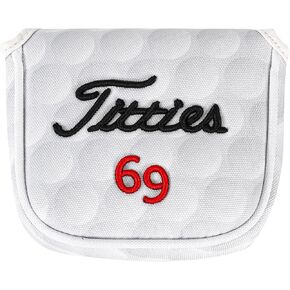 Funny Golf Head Covers - Barrel Style Driver Headcover, Fairway Wood 3 Wood and Hybrid, Putter Covers for Blade and Mallet with 3D Raised Embroidery - Unique Golf Gift & Accessories in Kuwait