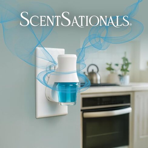 Scentsationals Fragrance Oil Plug In Air Freshener Refills 3-Pack - Bubbles - Compatible with ScentSationals & Fusion Diffusers, Long-Lasting Home Fragrance, 0.8 fl oz Each in Saudi Arabia