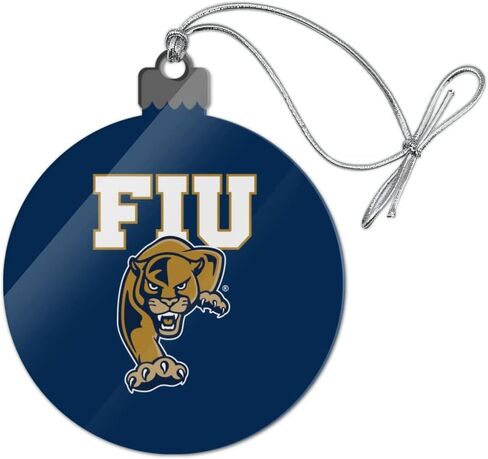 GRAPHICS & MORE Florida International University Primary Logo Acrylic Christmas Tree Holiday Ornament in Saudi Arabia