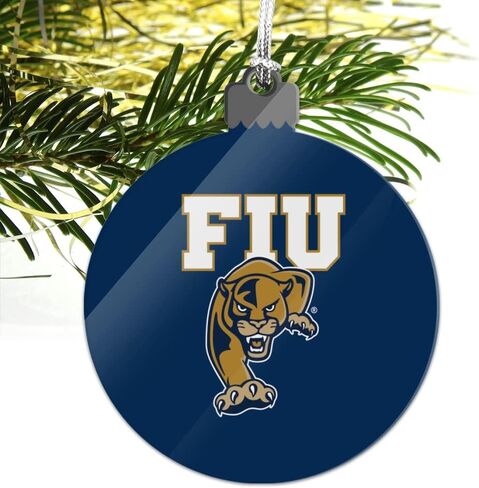 GRAPHICS & MORE Florida International University Primary Logo Acrylic Christmas Tree Holiday Ornament in Saudi Arabia