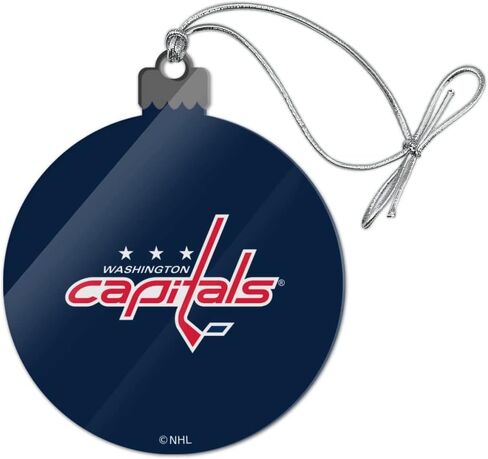 GRAPHICS & MORE Washington Capitals Logo Acrylic Christmas Tree Holiday Ornament in Saudi Arabia