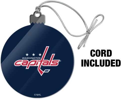 GRAPHICS & MORE Washington Capitals Logo Acrylic Christmas Tree Holiday Ornament in Saudi Arabia