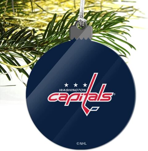 GRAPHICS & MORE Washington Capitals Logo Acrylic Christmas Tree Holiday Ornament in Saudi Arabia