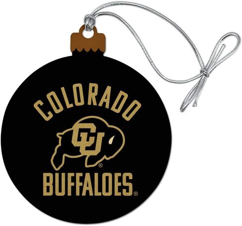 GRAPHICS & MORE Colorado Buffaloes Wood Christmas Tree Holiday Ornament in Saudi Arabia