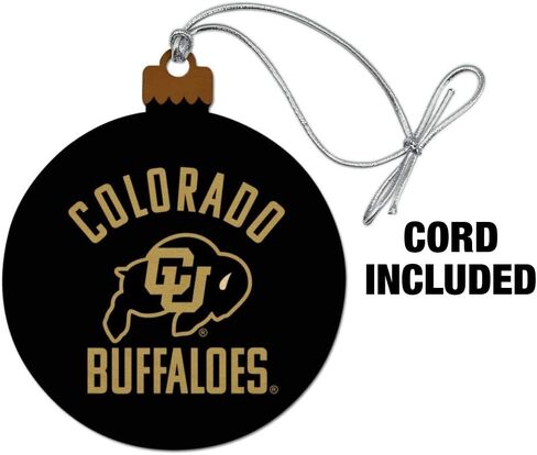 GRAPHICS & MORE Colorado Buffaloes Wood Christmas Tree Holiday Ornament in Saudi Arabia