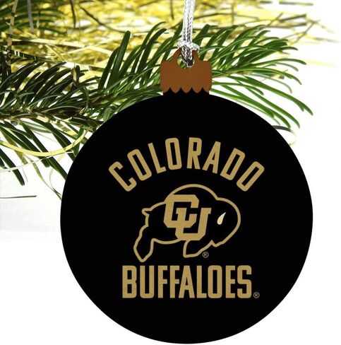 GRAPHICS & MORE Colorado Buffaloes Wood Christmas Tree Holiday Ornament in Saudi Arabia