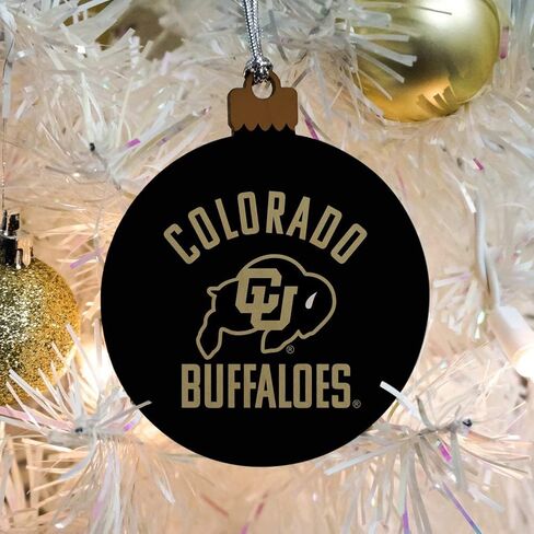 GRAPHICS & MORE Colorado Buffaloes Wood Christmas Tree Holiday Ornament in Saudi Arabia
