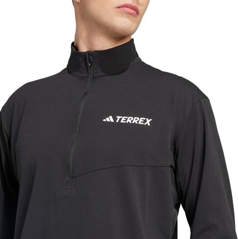 adidas Men's Terrex Multi Half-Zip Long Sleeve Hiking T-Shirt in Saudi Arabia
