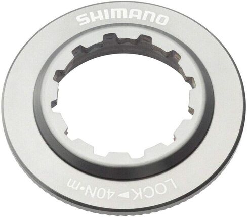 Shimano Dura-Ace Sm-Rt900 Centerlock Rotor Lockring Silver, Internal Spline in Saudi Arabia