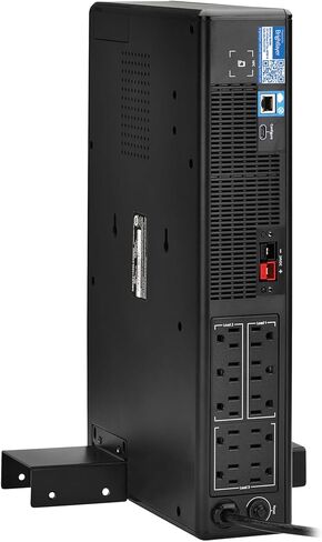 Tripp Lite Eaton Series Smart750LCDNC Cloud 750VA Rack Rack Battery Bustice ، الإدارة والمراقبة عن بُعد عبر الإنترنت ، 475W 120V ، 8 منافذ ، 2U Rackmount ، ضمان لمدة 3 سنوات in Kuwait