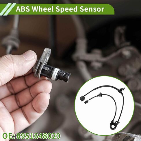 No.8951612080 ABS Wheel Speed Senor for Toyota for Scion XB L4 2.4L 2005-2015 Rear Left ABS Sensor Anti-lock Braking System Sensor 1 Pcs in Saudi Arabia
