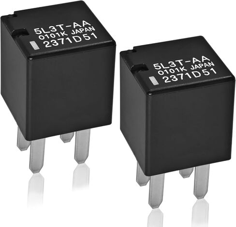 الترحيل 5L3T-AA (حزمة 6)-12VDC 20A مضخة زيت السيارات 4-PIN in Kuwait