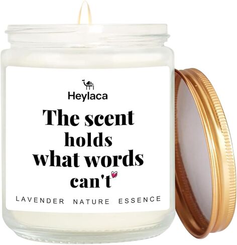 Sympathy Gifts for Loss of Loved One - Lavender Scented Soy Candle, Memorial Candle for Grief, Condolence Gift for Men and Women, Pet Loss Remembrance in Kuwait