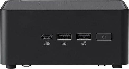 ASUS NUC 15 Pro Slim Barebones Mini PC with Intel Series 2 Core 7 240H, up to 96GB DDR5 RAM, Dual Storage Design, Thunderbolt™ 4, Wi-Fi 7 & Bluetooth 5.4, Toolless Chassis Access, VESA Mount Included in Saudi Arabia