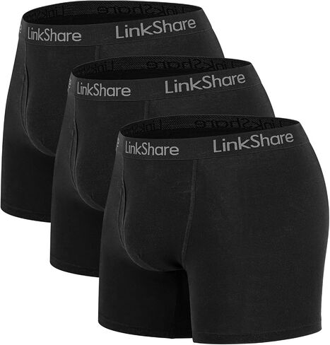 Men's Cotton Boxer Trunks Pack (3 Pack), Underwear Pack for Men in Saudi Arabia