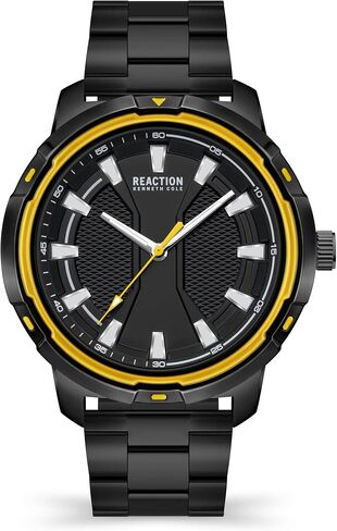 Kenneth Cole REACTION Men’s Sport Watch – Quartz Movement, Textured Dial, Bold Hour Markers, Modern Design, Active Lifestyle Accessory, Casual Fashion Watch for Daily and Weekend Wear in Saudi Arabia