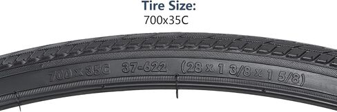 إطارات دراجة الطريق YUNSCM قطعتين 700C 700x35C 37-622 متوافقة مع إطارات الدراجة 700x33C 700x34C 700 x 35C 700x36C (Y-902) in Saudi Arabia