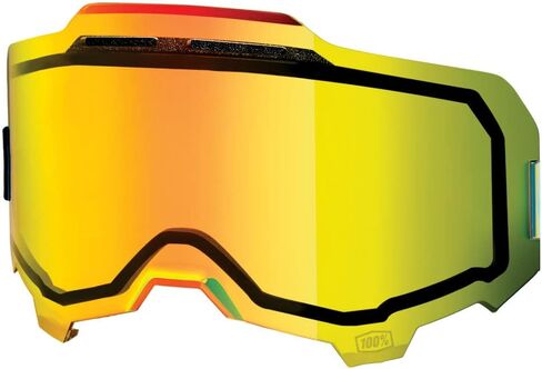 100% ARMEGA Goggle Replacement Lens - Injected Dual Pane Vented Mirror - Compatible with ARMEGA Goggles Only in Saudi Arabia