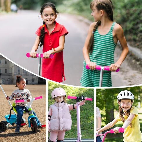 مقابض مقبض السكوتر متوافقة مع مادة مايكرو مضادة للانزلاق، مادة جل السيليكا 22 مم، زوج واحد (قطعتان) in Kuwait