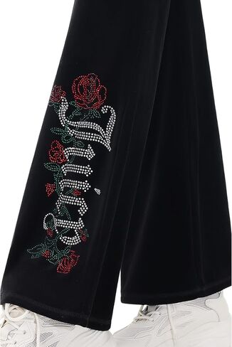 Juicy Couture Womens Heritage Low Rise Snap Pocket Track Pants in Saudi Arabia