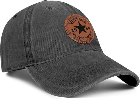 65th Birthday Gifts for Men Women 1960 Hat Baseball Cap Black in Saudi Arabia