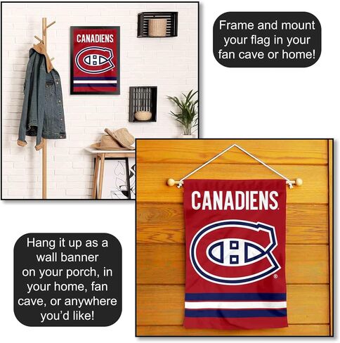 Montreal Canadiens Double Sided Garden Flag in Saudi Arabia