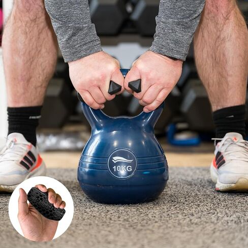Weight Lifting Grips for Men & Women, Non-Slip Rubber Gym Grips for Hand Protection, Weightlifting Grips for Workout, Dumbbell Gripper, Deadlift Grip Pad One Size (1 Pair) in Saudi Arabia