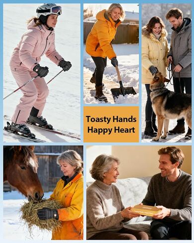 RIGWARL Winter Gloves Women for Snow Sports, Ski Gloves Waterproof for Cold Weather, Anti-Slip Palm Touchscreen 3M Thinsulate Glove in Saudi Arabia